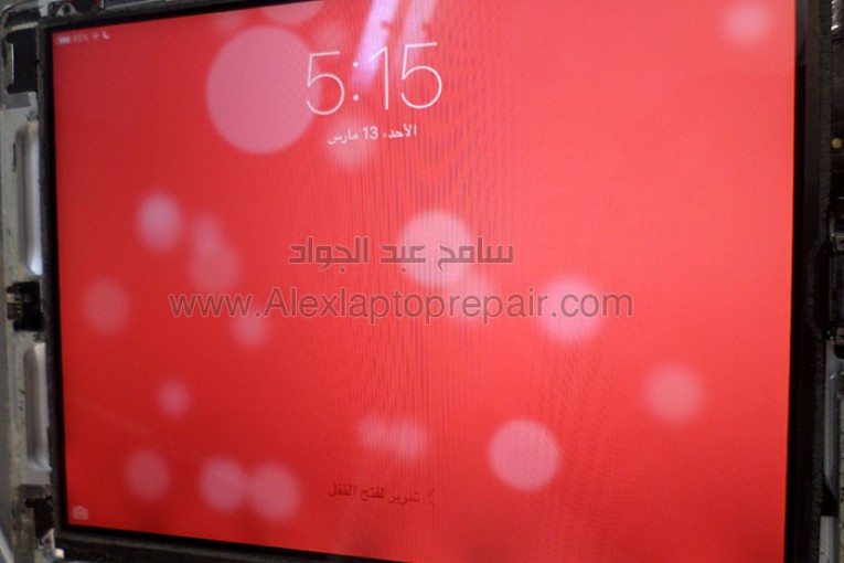 إصلاح عطل الشاشة في ايباد 2 – ipad 2 lcd no screen repair