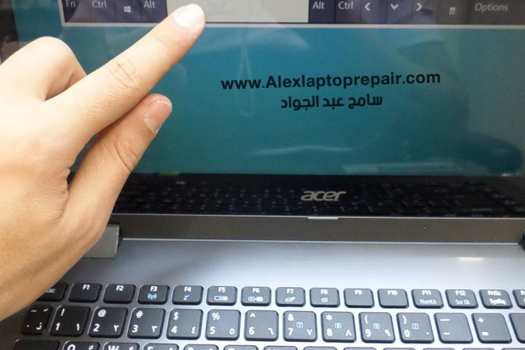 حل عطل تاتش سكرين اللاب توب لا يعمل Acer i5 Aspire R3-471T Quanta ZQX touch screen not work