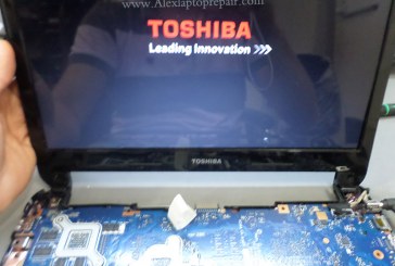 لاب توب توشيبا يعمل لـ 10 ثواني ولا يعرض Toshiba Satellite U940/U945 VCUAA LA-9161P 10F/10FG CPU-GPU Core